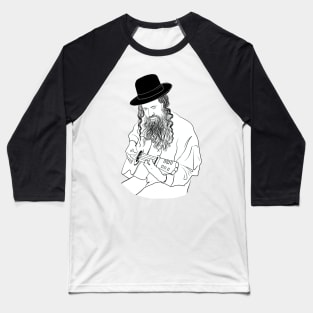 Orthodox Jew playing guitar Baseball T-Shirt